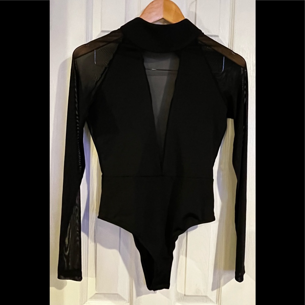 Mesh Leotard